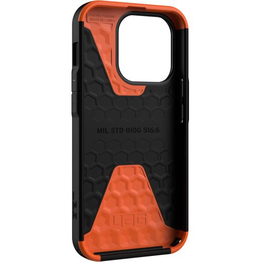 Противоударный чехол UAG Civilian Black для iPhone 14 Pro (114042114040)