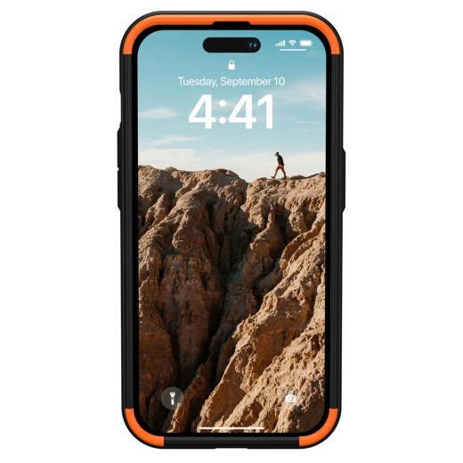 Противоударный чехол UAG Civilian with MagSafe Black для iPhone 14 Pro (114038114040)