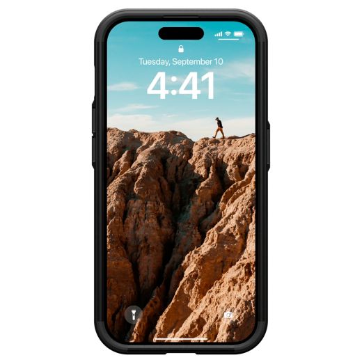 Противоударный чехол UAG Civilian with MagSafe Black для iPhone 15 Pro (114275114040)