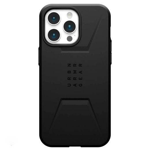 Протиударний чохол UAG Civilian with MagSafe Black для iPhone 15 Pro Max (114295114040)
