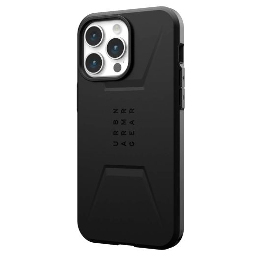Протиударний чохол UAG Civilian with MagSafe Black для iPhone 15 Pro Max (114295114040)