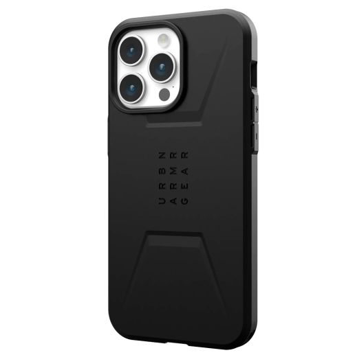 Противоударный чехол UAG Civilian with MagSafe Black для iPhone 15 Pro Max (114295114040)