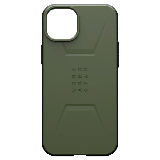 Противоударный чехол UAG Civilian with MagSafe Olive Drab для iPhone 15 Plus (114306117272)