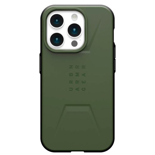 Противоударный чехол UAG Civilian with MagSafe Olive Drab для iPhone 15 Pro (114275117272)