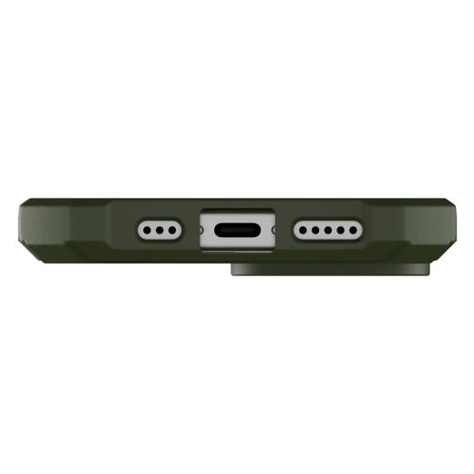 Противоударный чехол UAG Essential Armor with MagSafe Olive Drab для iPhone 15 (114288117272)