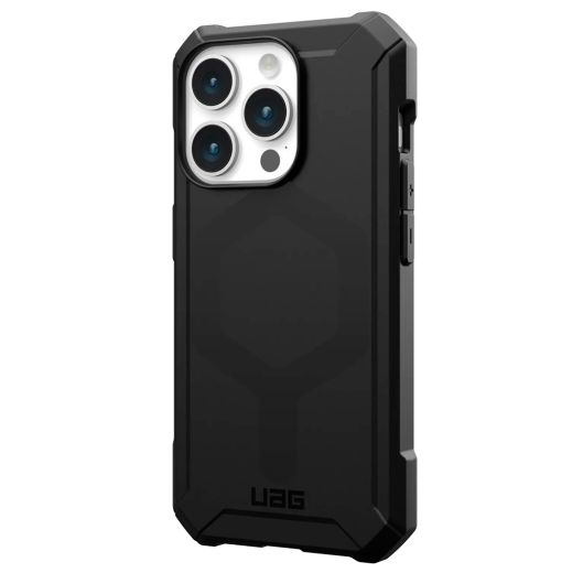 Противоударный чехол UAG Essential Armor with MagSafe Black для iPhone 15 Pro (114276114040)