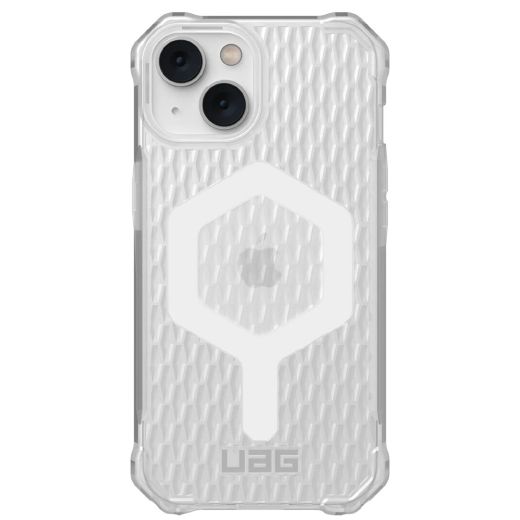 Противоударный чехол UAG Essential Armor with MagSafe Frosted Ice для iPhone 14 (114089110243)