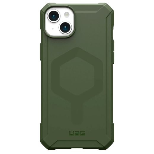 Протиударний чохол UAG Essential Armor with MagSafe Olive Drab для iPhone 15 Plus (114307117272)