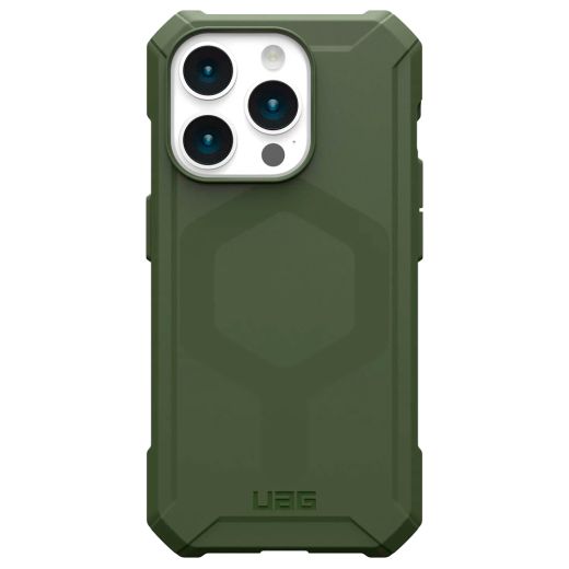 Противоударный чехол UAG Essential Armor with MagSafe Olive Drab для iPhone 15 Pro (114276117272)