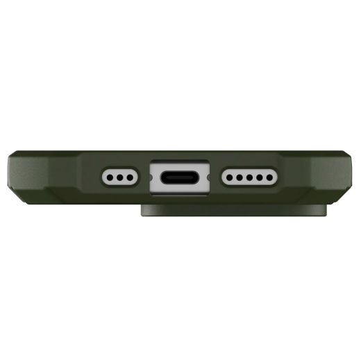 Противоударный чехол UAG Essential Armor with MagSafe Olive Drab для iPhone 15 Pro (114276117272)