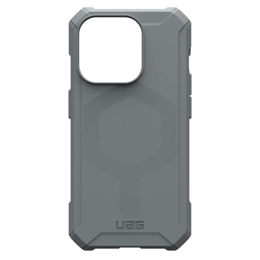 Противоударный чехол UAG Essential Armor with MagSafe Silver для iPhone 15 Pro (114276113333)