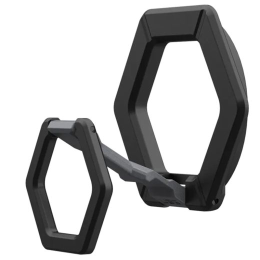 Магнитное кольцо-подставка для телефона UAG Magnetic Ring Stand Black/Silver (9644431F4034)