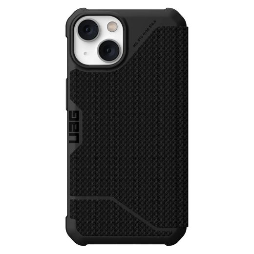 Противоударный чехол UAG Metropolis Kevlar Black для iPhone 14 (114044113940)