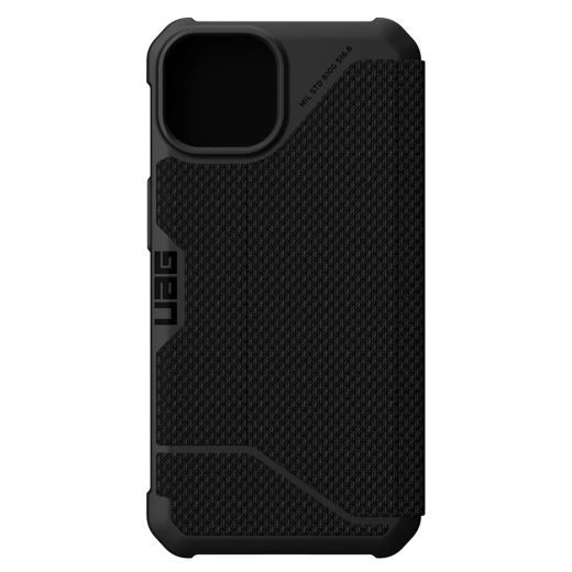 Противоударный чехол UAG Metropolis Kevlar Black для iPhone 14 (114044113940)