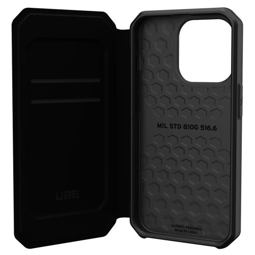 Противоударный чехол UAG Metropolis Kevlar Black для iPhone 14 Pro (114046113940)