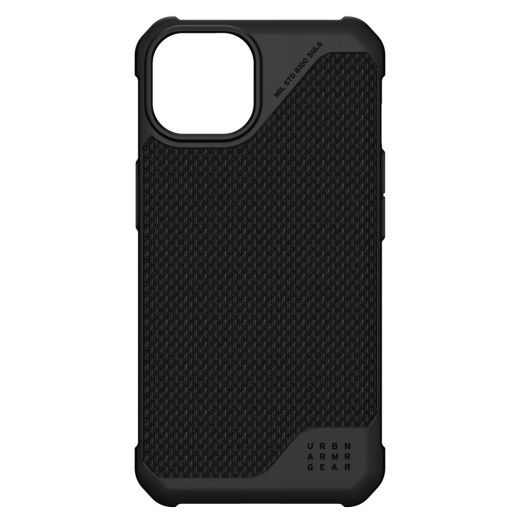 Противоударный чехол UAG Metropolis LT with MagSafe Kelvar Black для iPhone 14 (114048113940)