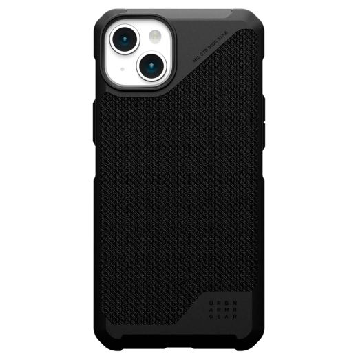 Протиударний чохол UAG Metropolis LT with MagSafe Kevlar Black для iPhone 15 Plus (114308113940)