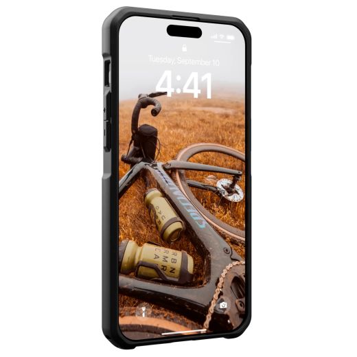 Протиудрний чохол UAG Metropolis LT with MagSafe Kevlar Black для iPhone 15 Pro Max (114297113940)