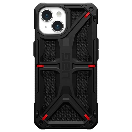 Противоударный чехол UAG Monarch Kevlar® Series Kevlar Black для iPhone 15 (114289113940)