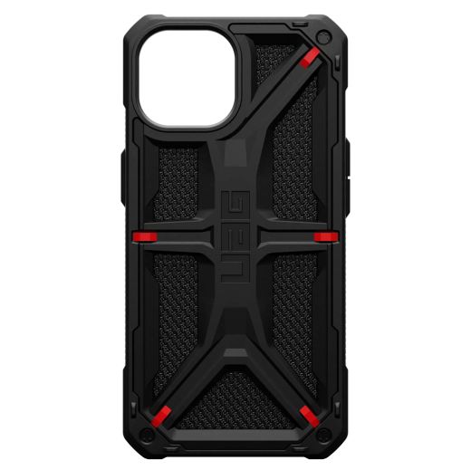 Протиударний чохол UAG Monarch Kevlar® Series Kevlar Black для iPhone 15 (114289113940)