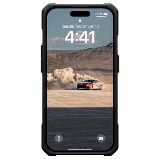 Противоударный чехол UAG Monarch Kevlar® Series Kevlar Elemental Green для iPhone 15 Pro (11427811397B)