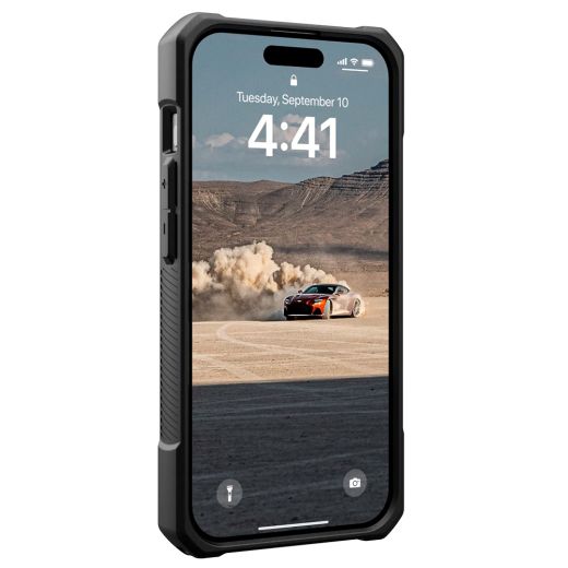 Протиударний чохол UAG Monarch Kevlar® Series Kevlar Elemental Green для iPhone 15 Pro (11427811397B)