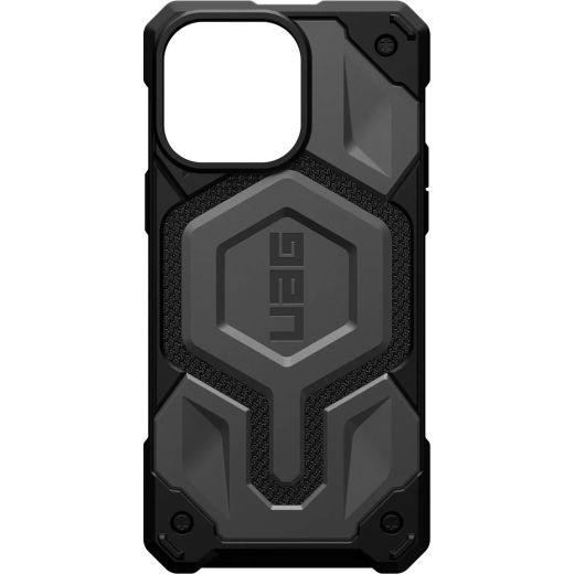 Протиударний чохол UAG Monarch Pro with MagSafe Kevlar Silver для iPhone 14 Pro Max (114031113933)