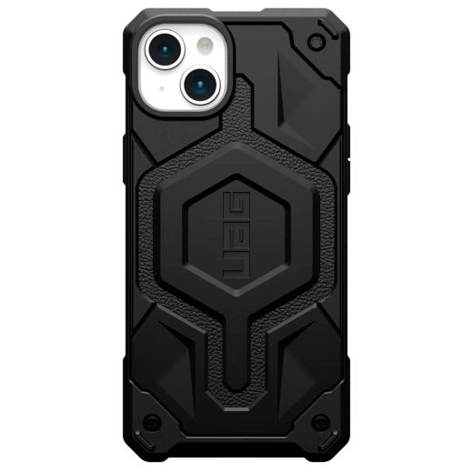 Противоударный чехол UAG Monarch Pro with MagSafe Black для iPhone 15 Plus (114220114040)