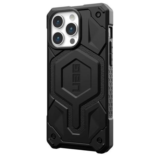 Противоударный чехол UAG Monarch Pro with MagSafe Black для iPhone 15 Pro Max (114222114040)