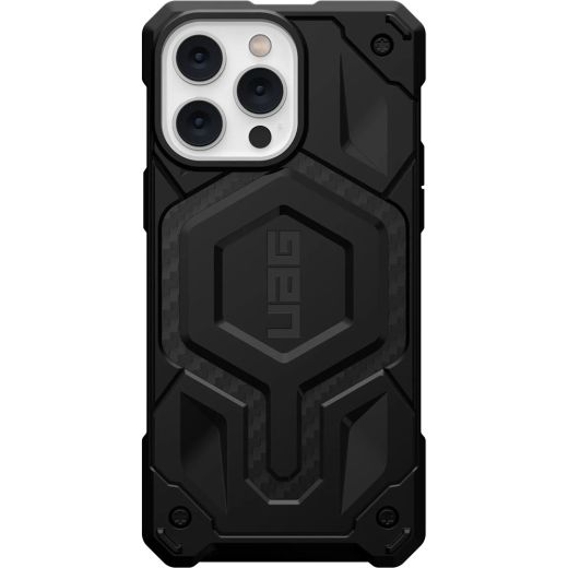 Противоударный чехол UAG Monarch Pro with MagSafe Carbon Fiber для iPhone 14 Pro Max (114031114242)