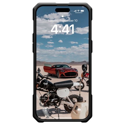 Противоударный чехол UAG Monarch Pro with MagSafe Carbon Fiber для iPhone 15 Pro Max (114222114242)