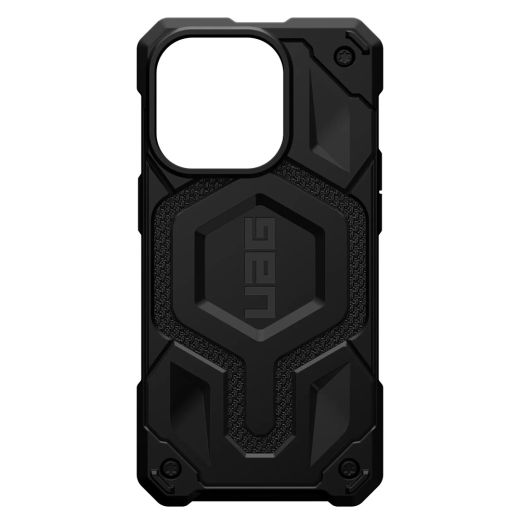 Противоударный чехол UAG Monarch Pro with MagSafe Kevlar Black для iPhone 14 Pro (114030113940)