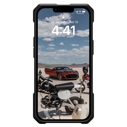 Противоударный чехол UAG Monarch Pro with MagSafe Silver для iPhone 14 (114028113333)