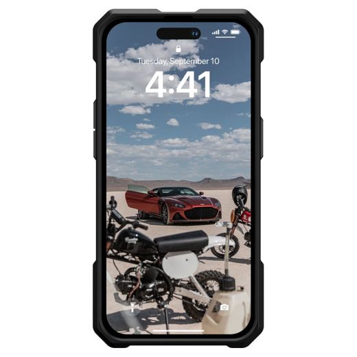 Протиударний чохол UAG Monarch Pro with MagSafe Silver для iPhone 14 Pro (114030113333)