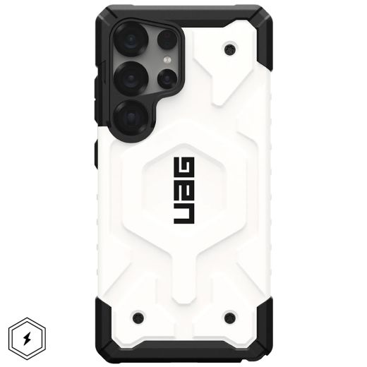 Противоударный чехол UAG Pathfinder Magsafe White для Samsung Galaxy S25 Ultra (214476114141)