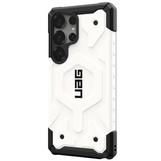 Противоударный чехол UAG Pathfinder Magsafe White для Samsung Galaxy S25 Ultra (214476114141)