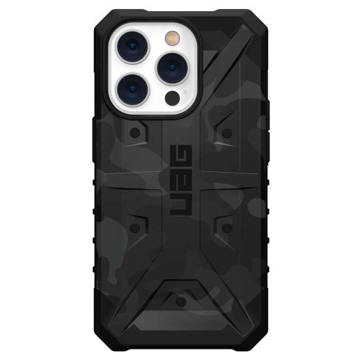 Протиударний чохол UAG Pathfinder SE Series Black Midnight Camo для iPhone 14 Pro (114058114061)