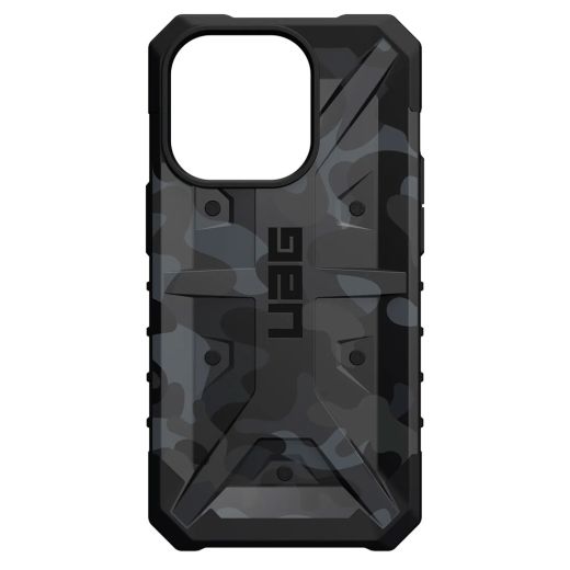 Протиударний чохол UAG Pathfinder SE Series Black Midnight Camo для iPhone 14 Pro (114058114061)