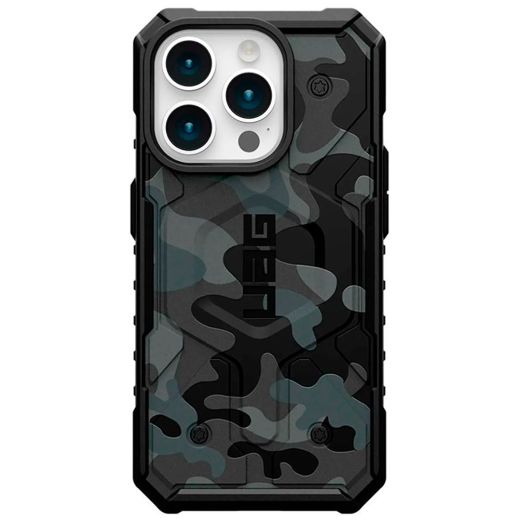 Протиударний чохол UAG Pathfinder SE with MagSafe Black Midnight Camo для iPhone 15 Pro (114283114061)