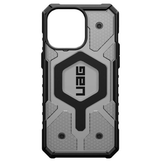 Противоударный чехол UAG Pathfinder with MagSafe Clear Ash для iPhone 15 Pro Max (114301113131)