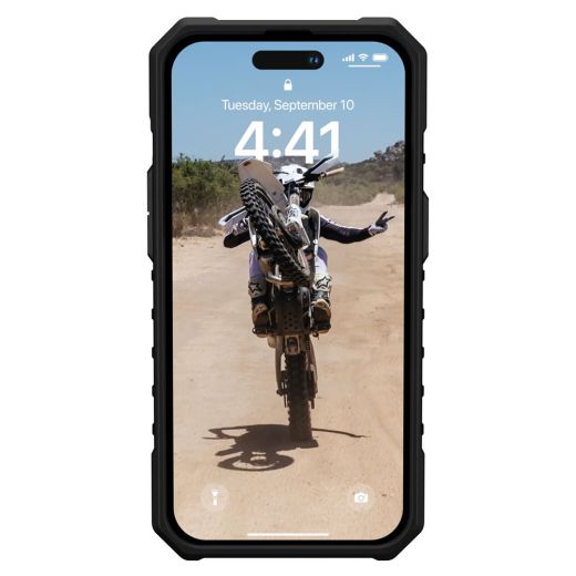 Противоударный чехол UAG Pathfinder with MagSafe Black для iPhone 14 Pro (114054114040)