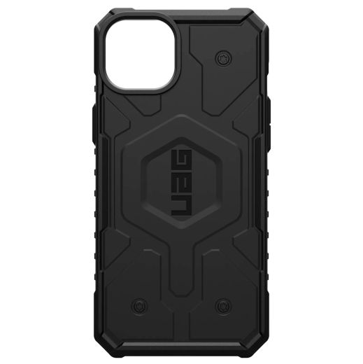 Противоударный чехол UAG Pathfinder with MagSafe Black для iPhone 15 Plus (114311114040)