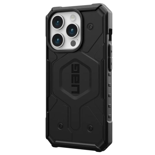 Противоударный чехол UAG Pathfinder with MagSafe Black для iPhone 15 Pro (114281114040)