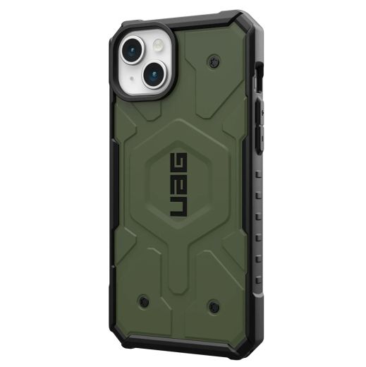 Противоударный чехол UAG Pathfinder with MagSafe Olive Drab для iPhone 15 Plus (114311117272)