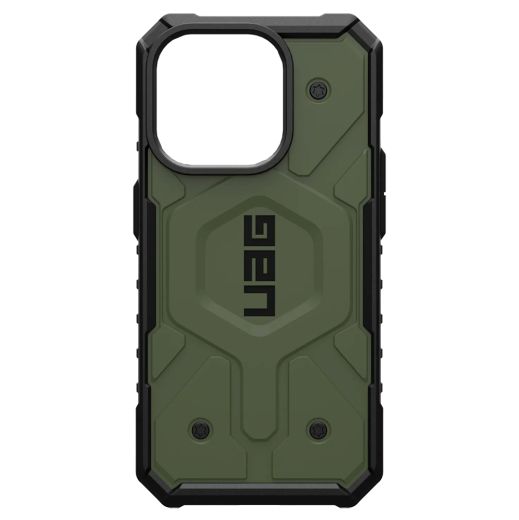 Противоударный чехол UAG Pathfinder with MagSafe Olive Drab для iPhone 15 Pro (114281117272)