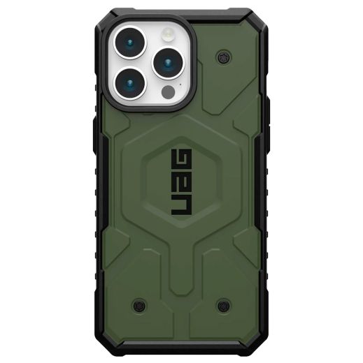 Противоударный чехол UAG Pathfinder with MagSafe Olive Drab для iPhone 15 Pro Max (114301117272)