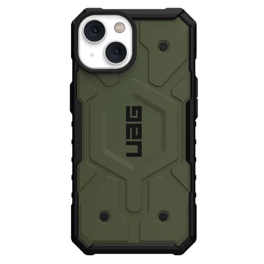 Противоударный чехол UAG Pathfinder with MagSafe Olive для iPhone 14 Plus (114053117272)