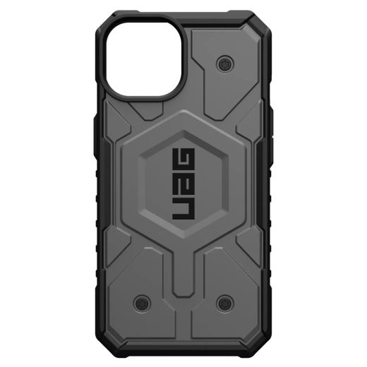 Противоударный чехол UAG Pathfinder with MagSafe Silver для iPhone 14 Plus (114053113333)