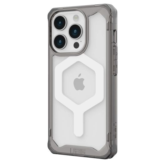 Протиударний чохол UAG Plyo with MagSafe Ash/White для iPhone 15 Pro (114286113141)