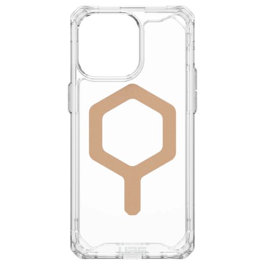 Противоударный чехол UAG Plyo with MagSafe Ice/Gold для iPhone 15 Pro Max (114305114381)